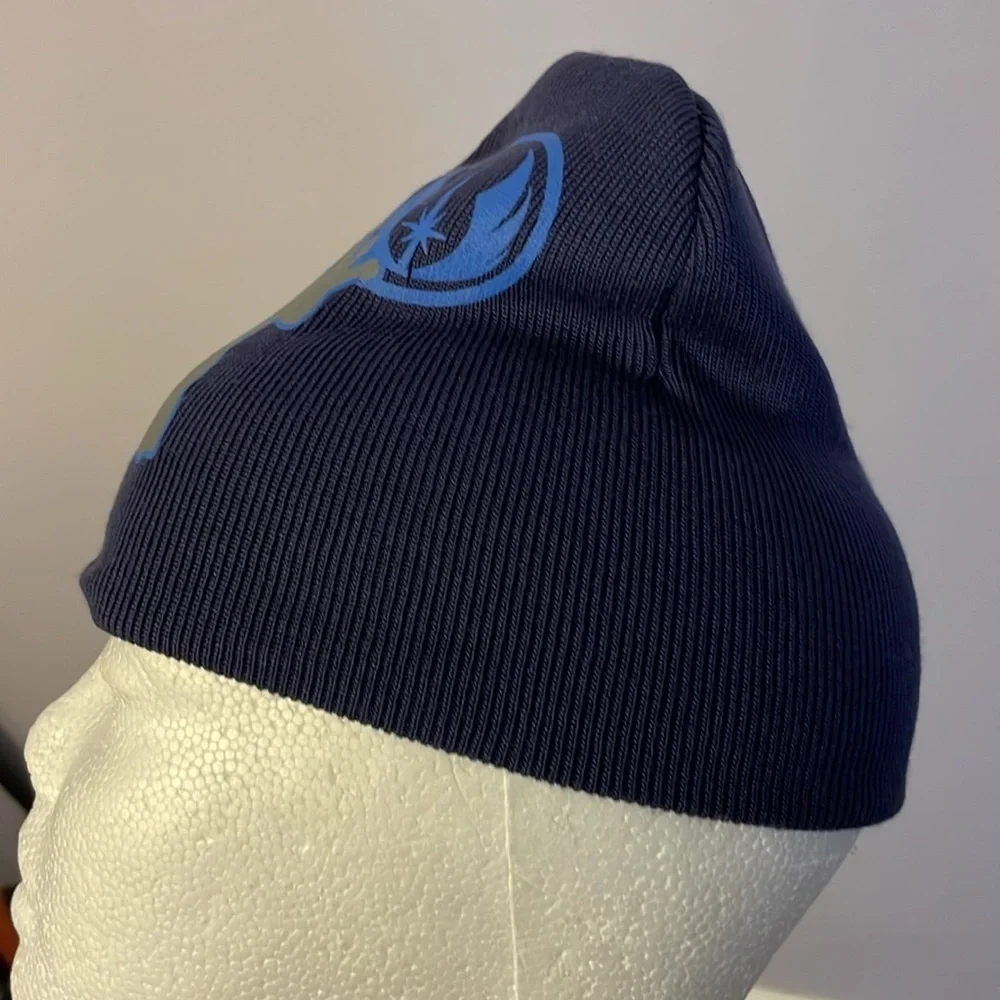 Star Wars Navy Knit Yoda Jedi Graphic Beanie Hat size boys 18 (XXL)